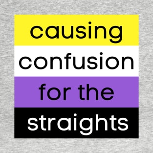 Causing Confusion for the Straights NB T-Shirt